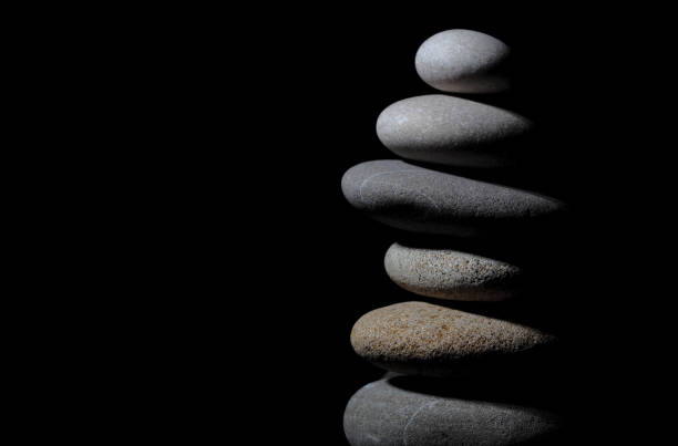 istock Serenity and interrelation of stones 877148906