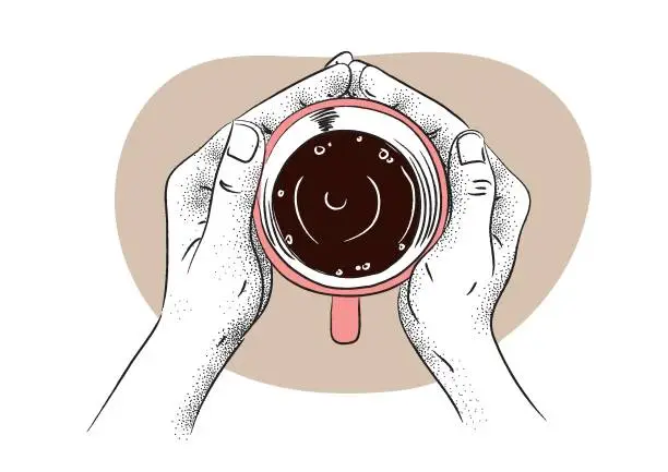 Vector illustration of Coffee love