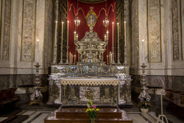istock Interior of Palermo cathedral, Italy 877156728