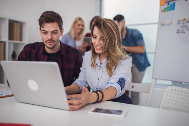 istock Busy day in firm 877164024