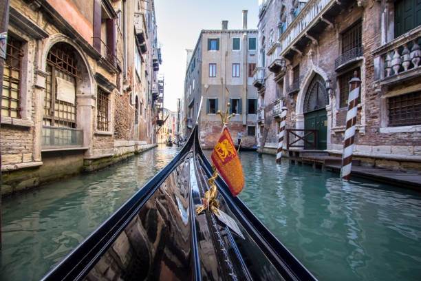 istock Small venetian canal, Venice, Italy 877167990
