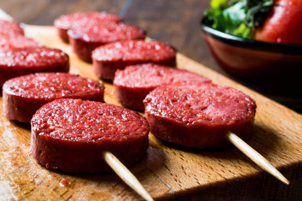 istock Turkish Sausage on Skewers / Sucuk 877169150