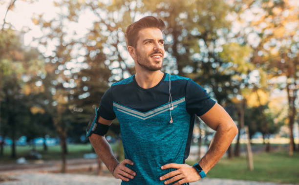 istock Jogger in the park 877181218