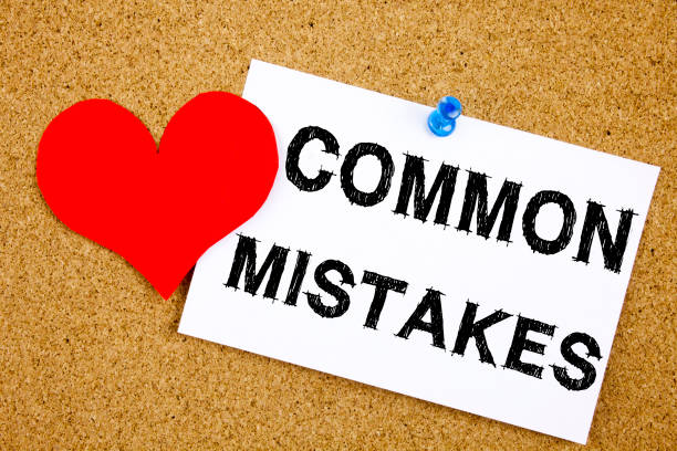 istock Conceptual hand writing text caption inspiration showing Common Mistakes concept for Common Decision Mistakes and Love written on sticky note, reminder cork background with copy space 877188654