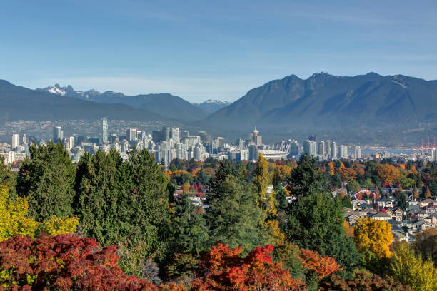 istock Vancouver city view in autumn 877193624