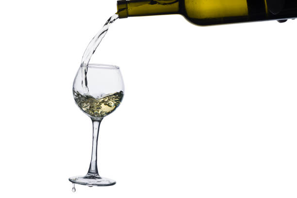 istock Wineglass on a white background 877195180