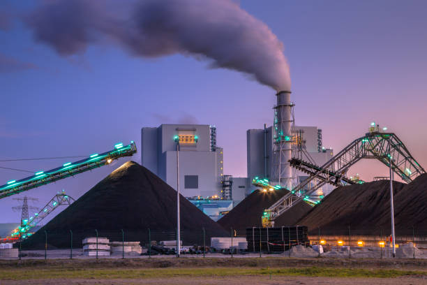 istock Coal powered  plant in Eemshaven 877201142