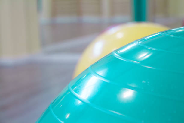 istock Colored balls for gymnastics and pilates classes 877205514