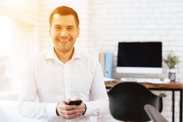 istock Young man smiles after the divorce. 877208218