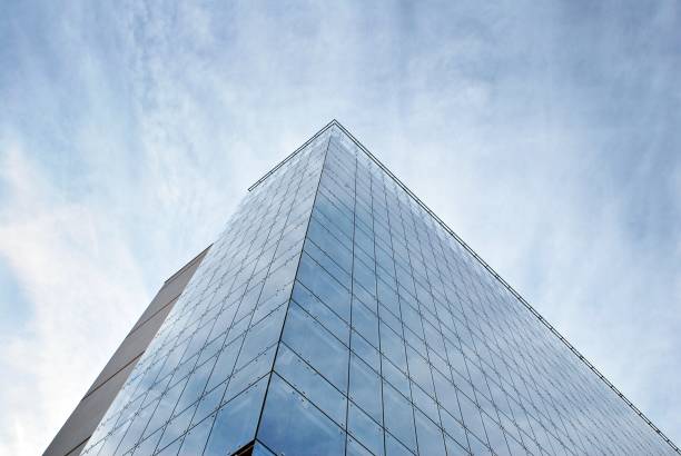 istock Modern apartment buildings on a sunny day with a blue sky. 877209052