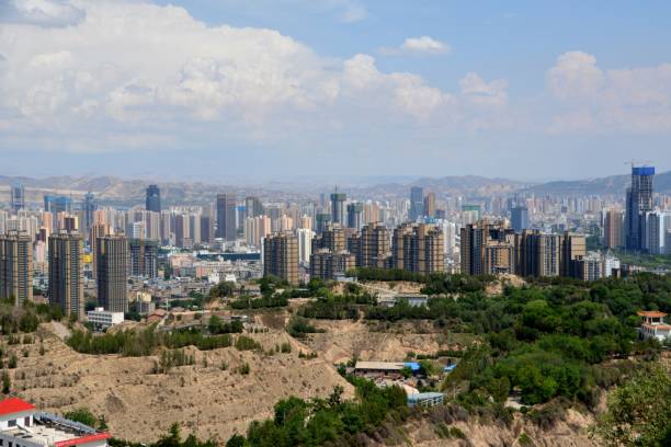 istock Lanzhou cityscape, Gansu province, China 877212930