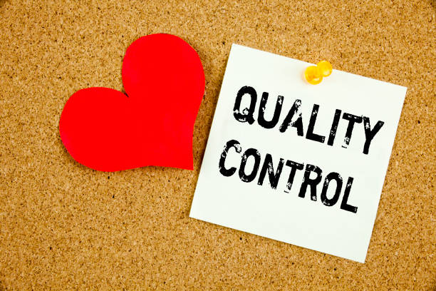istock Conceptual hand writing text caption inspiration showing Quality Control concept for Product Improvement or Check and Love written on sticky note reminder cork background copy space 877219302
