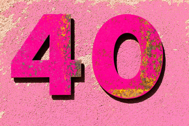 istock Pink Street Address Number: 40 877222774