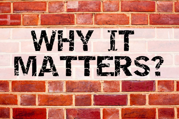 istock Conceptual announcement text caption inspiration showing Question Why It Matters. Business concept for Motivation Goal Achievement written on old brick background space 877228230