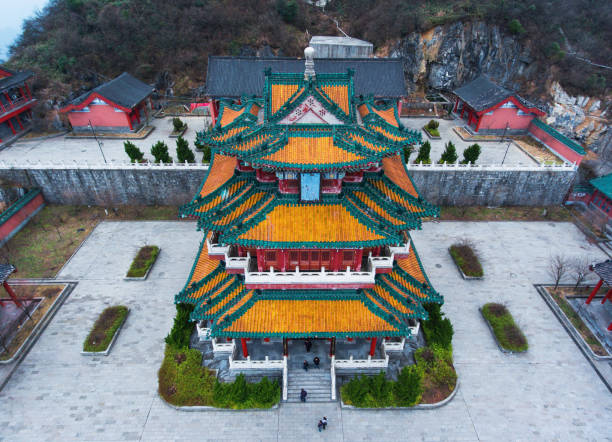 istock Tianmenshan Temple 877230772