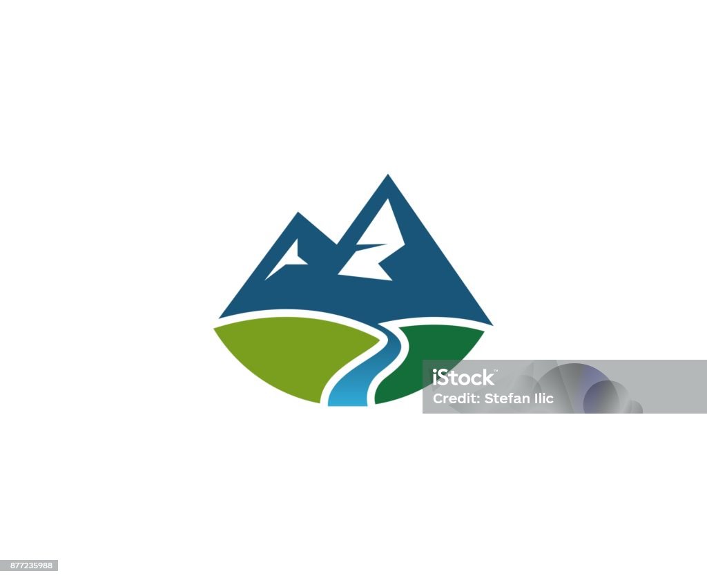 Mountain icon This illustration/vector you can use for any purpose related to your business. Logo stock vector