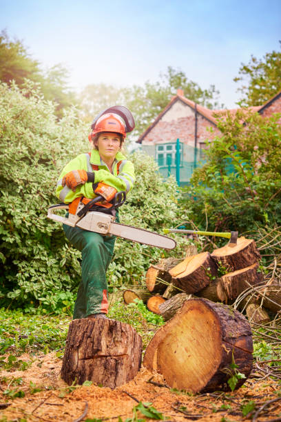 istock female tree surgeon portrait 877247770
