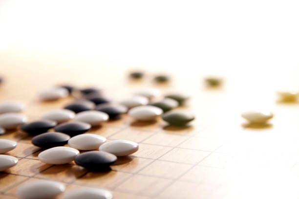 istock close up of Go game 877254582