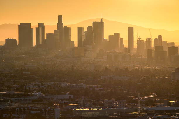 istock Sunrise in Los Angeles 877264056