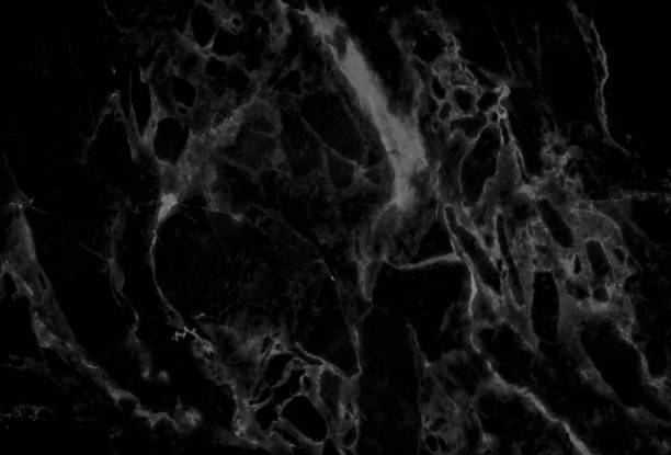 istock Black marble texture in natural pattern with high resolution for background and design art work. Black stone floor. 877269332