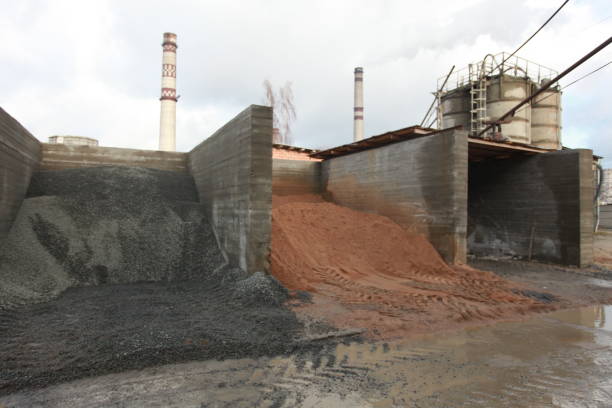 istock molds for concrete slabs in the factory 877291298