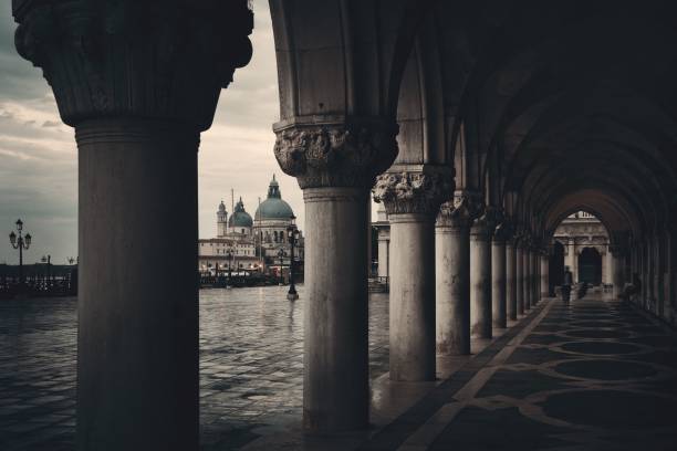istock Church Santa Maria della Salute and column 877291302