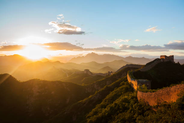 istock The Great Wall in China 877294120