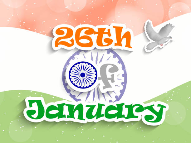 istock illustration of India Republic Day background 877300040