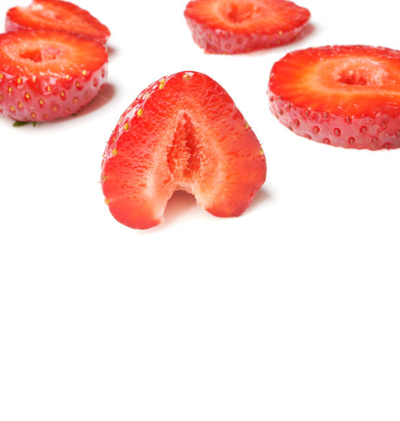Strawberries. stock photo