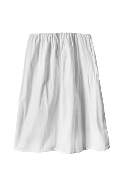 istock White skirt isolated 877305226