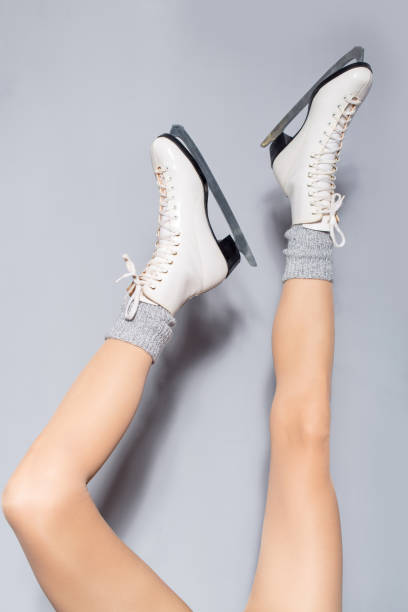 istock Happy young woman in skates 877309770