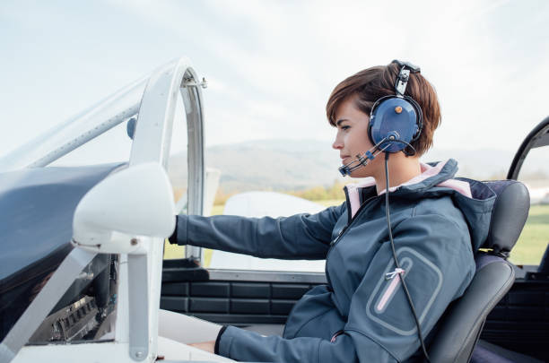istock Pilot in the aircraft cockpit 877320930