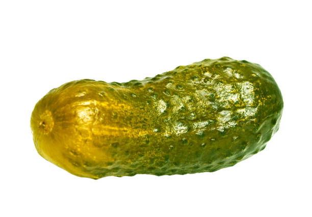 istock Pickles cucumber isolated on white background 877325418