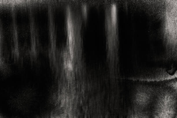 istock Black and White Blurry GrungeTexture Dirty Surface. 877329970