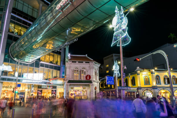 istock Orchard Road, Singapore 877341086