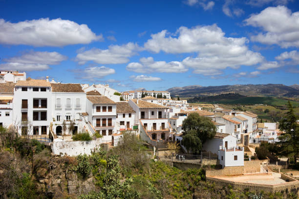 istock Ronda Houses in Spain 877344370