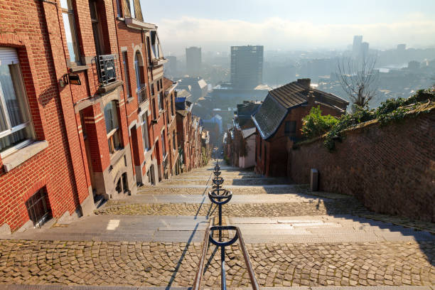 istock Montagne de Bueren on a sunny winter day 877355770