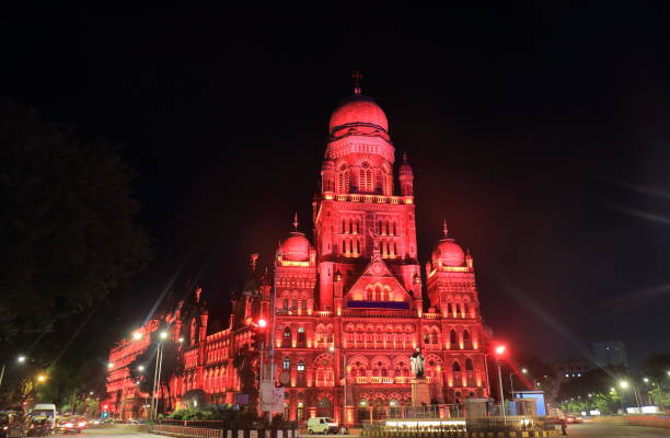 istock Historical architecture building Mumbai India 877356410