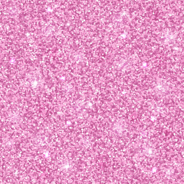 czerwona faktura brokatu, bezszwowy wzór. wektor - pink backgrounds glitter shiny stock illustrations