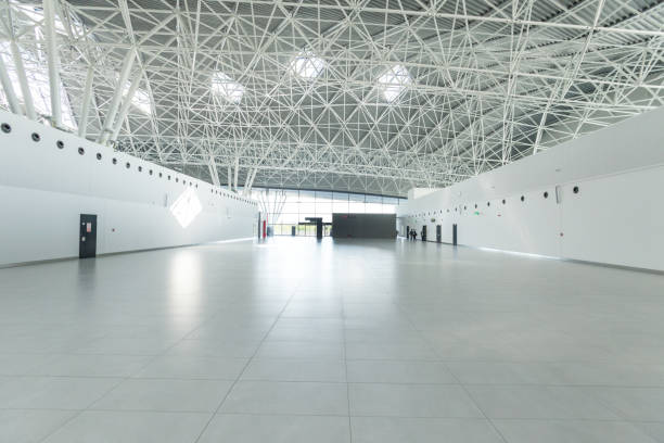 Scenes from inside a large corporation HQ