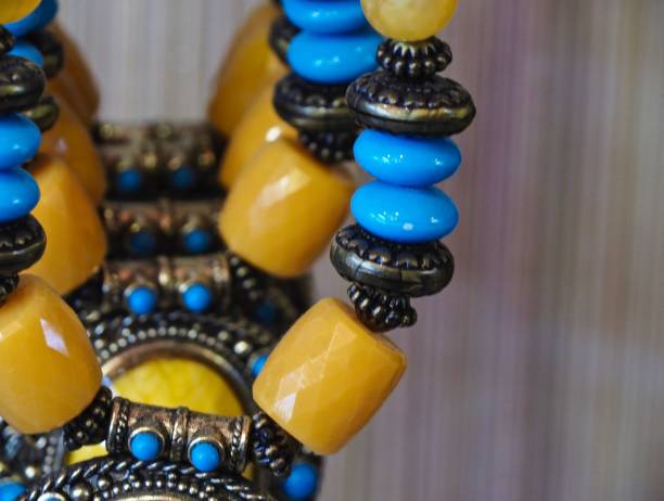Handicraft Fashion Accessories Sold By Street Vendor In Chiang Rai Province , Thailand
