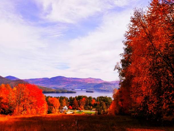 istock Lake George in Autumn 877407590