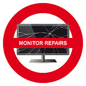 istock Monitor repairs 877512190
