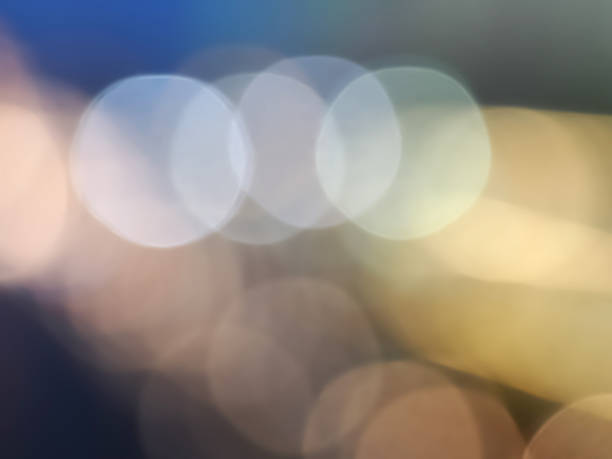 istock Beautiful blur bokeh lights defocused abstract background. 877514900