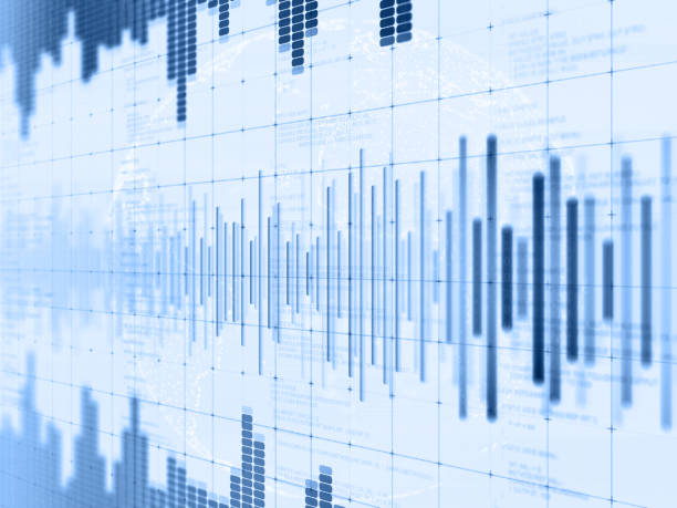 추상 분석 및 이퀄라이저 - seismologist 뉴스 사진 이미지