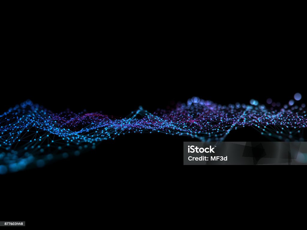 Abstract Digital network communication Abstract Digital network communication digital concept Data Stock Photo