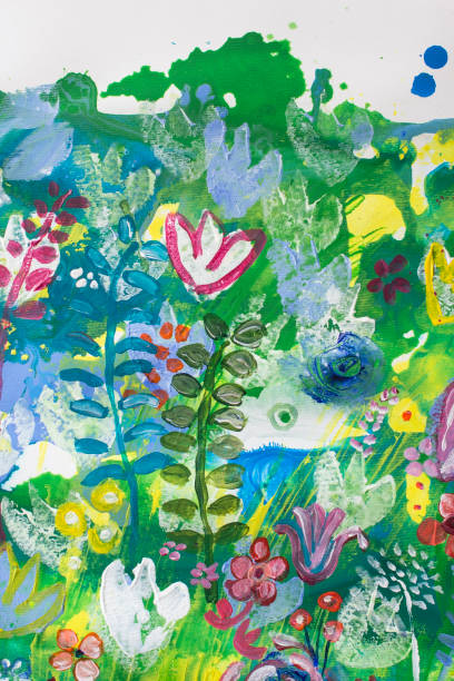 istock Detail of the Painting as a Background 877698986