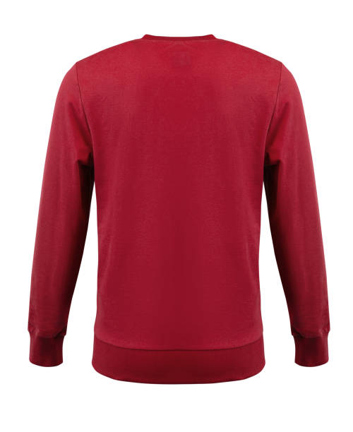 istock Red Long Sleeve Shirt Mock up 877718096