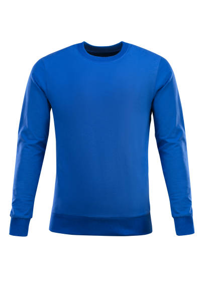 istock Blue Long Sleeve Shirt Mock up 877718164