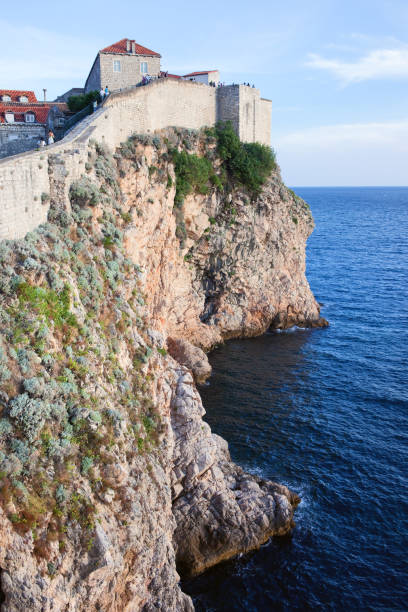 istock Dubrovnik Cliffs by the Adriatic Sea 877727078